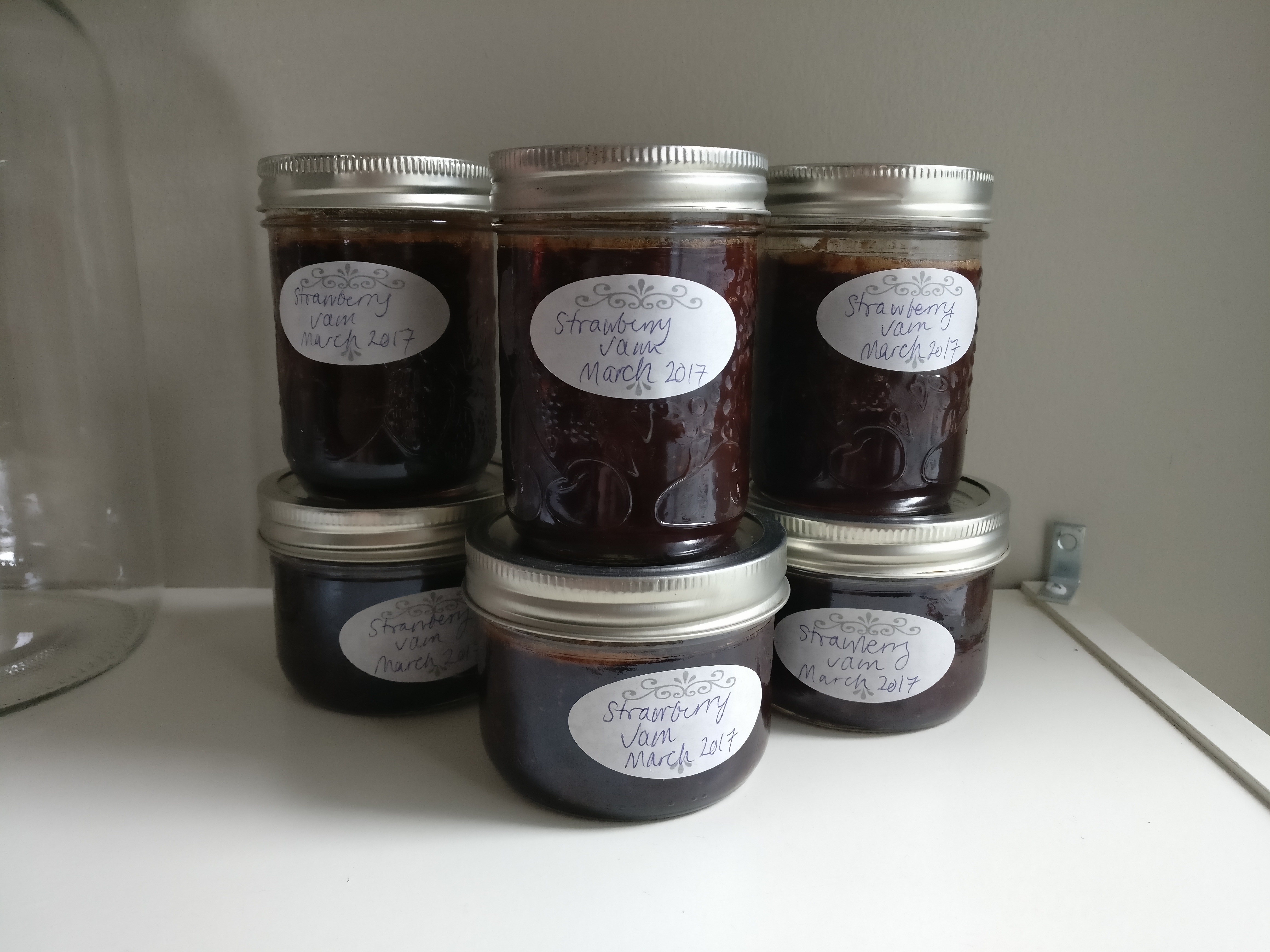 Jars of jam