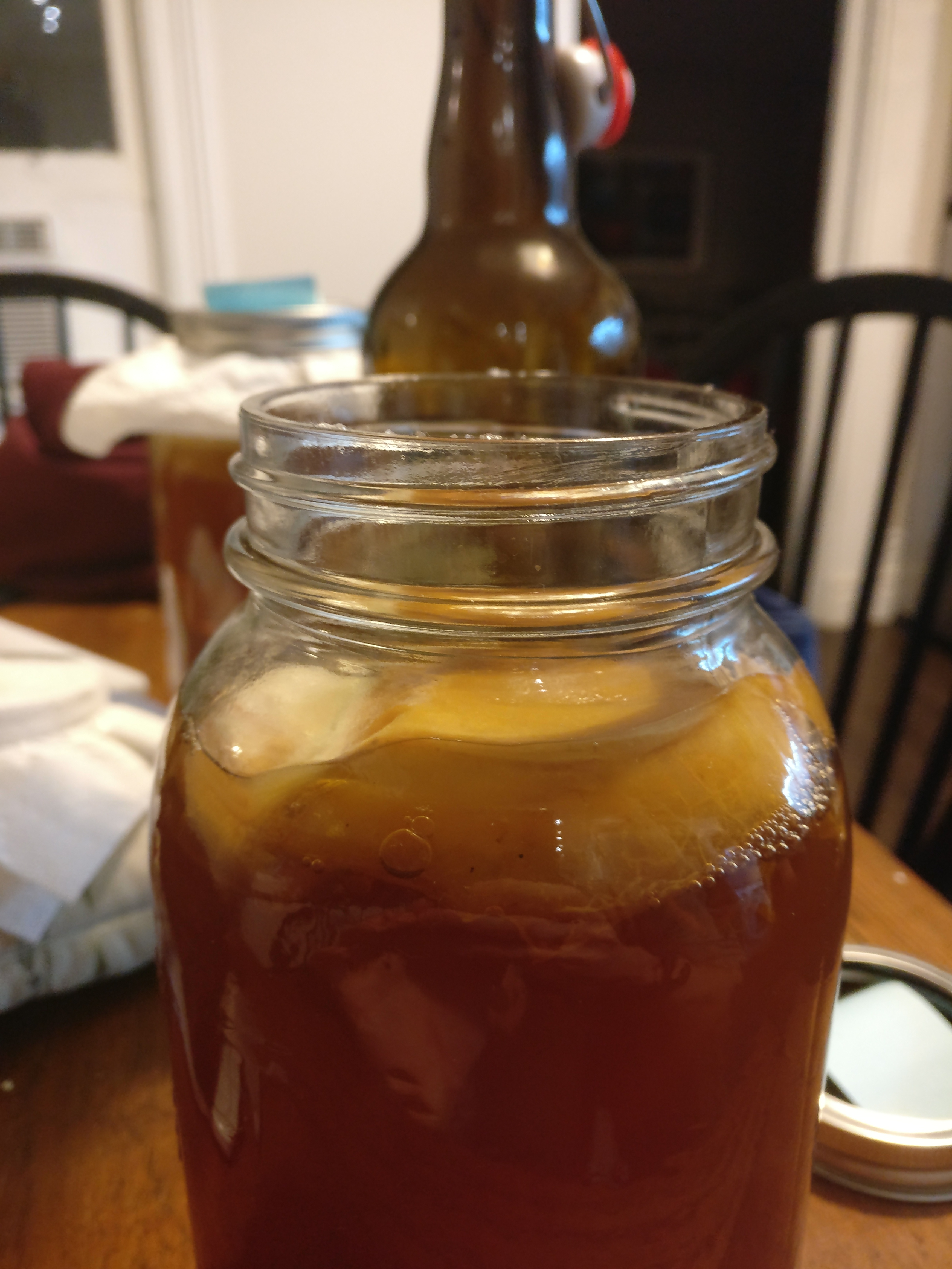 Kombucha brewing